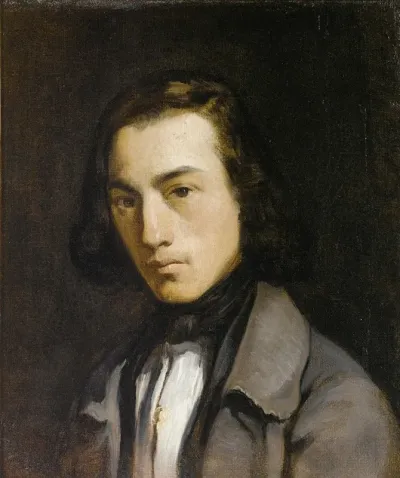 Portrait De Jeune Homme Portrait Of A Young Man
