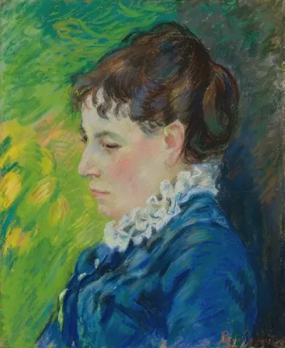Portrait De La Femme De Lartiste