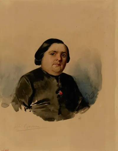 Portrait De Labbe Coquereau