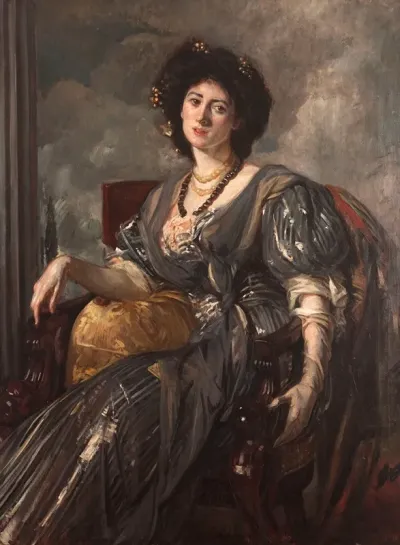 Portrait De Lady Michelham