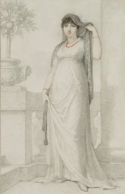 Portrait De Lady Theodosia Cradock 1773 1853