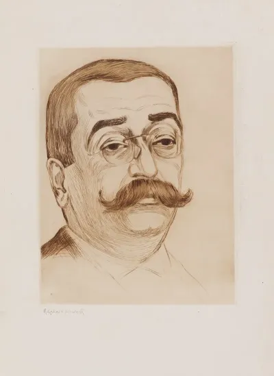 Portrait De Lanthropologiste Prince Roland Bonaparte