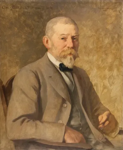 Portrait De Larchitecte Charles Louis Girault 1851 1932