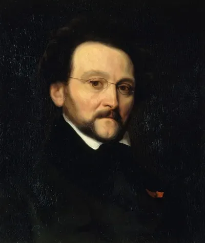 Portrait De Leon Cogniet 1794 1880 Peintre
