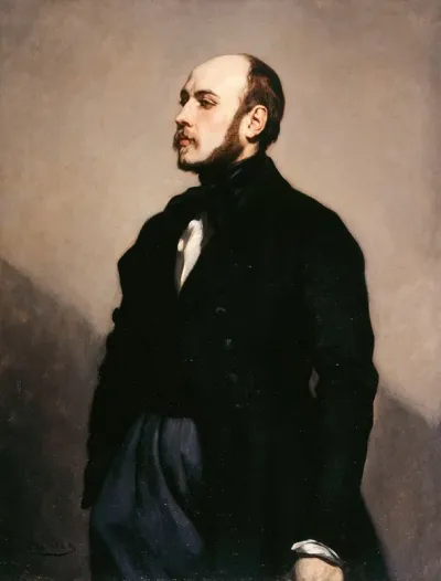 Portrait De Leon Ohnet