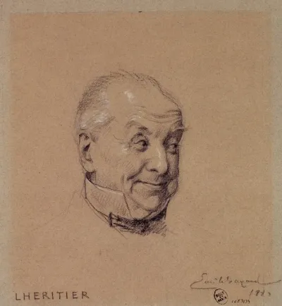 Portrait De Lheritier Acteur Du Palais Royal 2