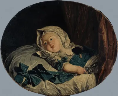 Portrait De Louis Antoine De Bourbon Duc Dangouleme