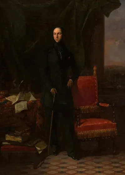 Portrait De Louis Antoine Garnier Pages 1803 1878