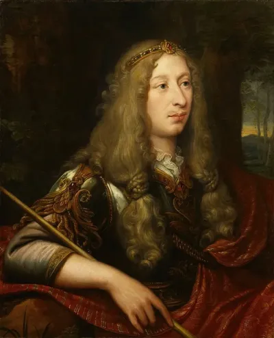 Portrait De Louis Ii De Bourbon Duc Denghien