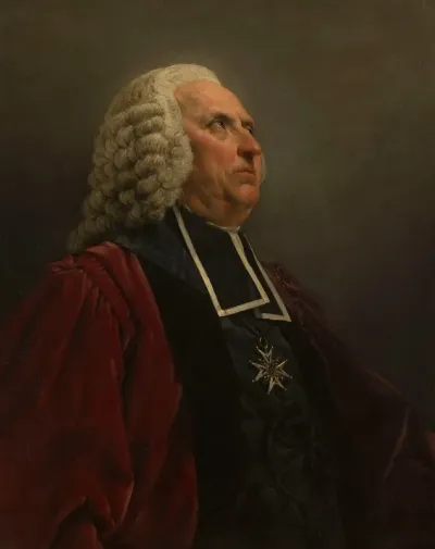 Portrait De Louis Mercier Echevin De Paris En 1761