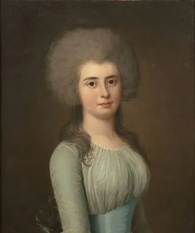 Portrait De Madame Barton Nee Margaret Black