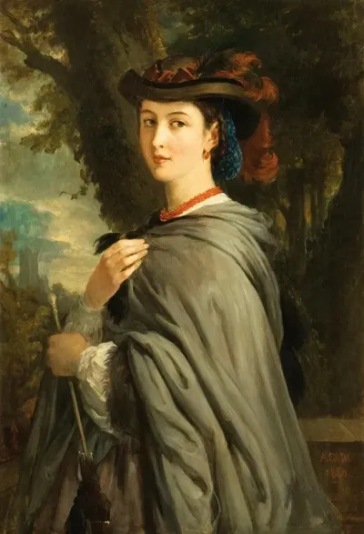 Portrait De Madame Cavalli