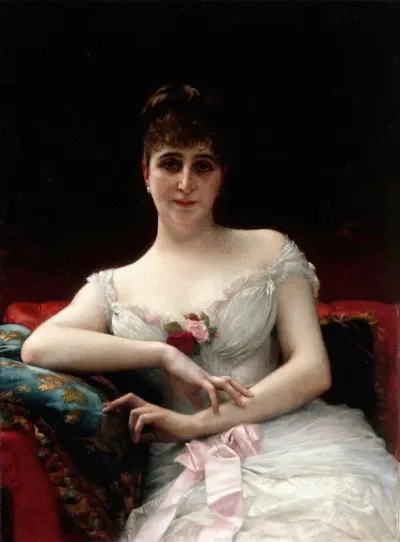 Portrait De Madame Edouard Herve