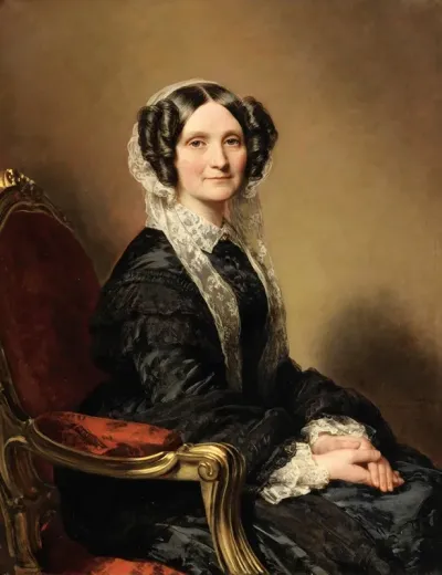 Portrait De Madame Francois Marie Delessert