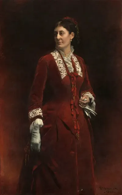 Portrait De Madame Georges Erhler