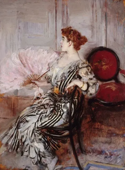Portrait De Madame Torri Danseuse A Lopera