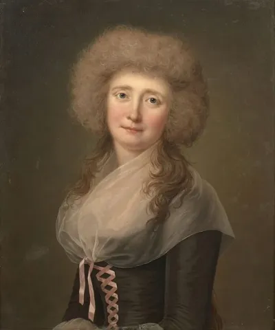 Portrait De Madame Whittforth Nee Jane Barton