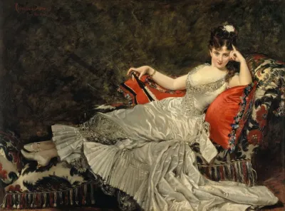 Portrait De Mademoiselle De Lancey