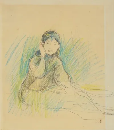Portrait De Mademoiselle Dufour