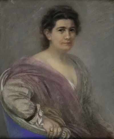 Portrait De Mademoiselle Lucie Berillon