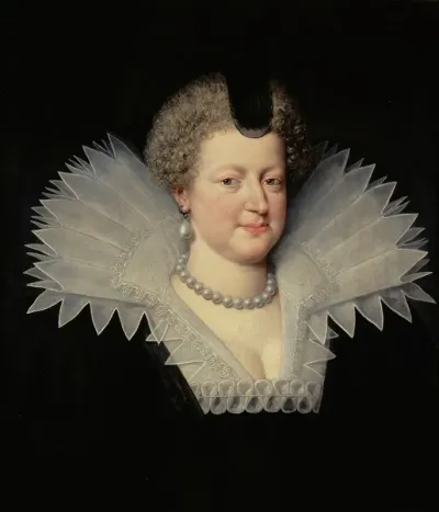 Portrait De Marie De Medicis 1573 1642 Reine De France
