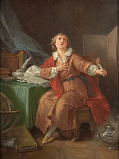 Portrait De Marie Joseph Chenier