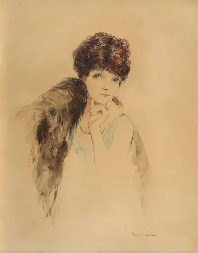 Portrait De Marthe Chenal