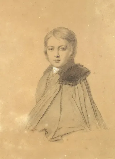 Portrait De Maurice Sand Enfant En Costume Dofficier