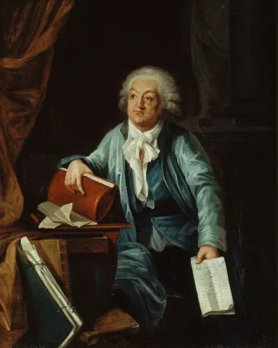 Portrait De Mirabeau 1749 1791 Dans Son Cabinet De Travail