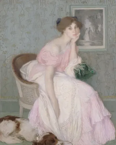 Portrait De Miss Ella Carmichael