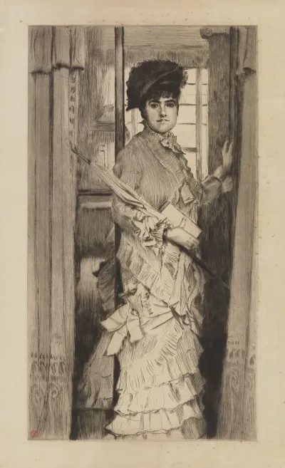 Portrait De Miss L Ou Il Faut Quune Porte Soit Ouverte Ou Fermee