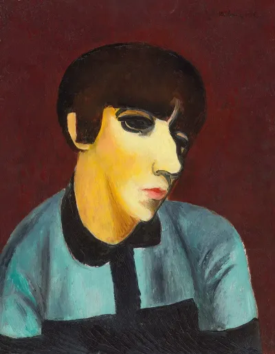 Portrait De Mme Renee Kisling