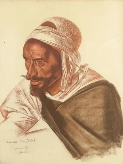 Portrait De Mohamed Ben Jellul