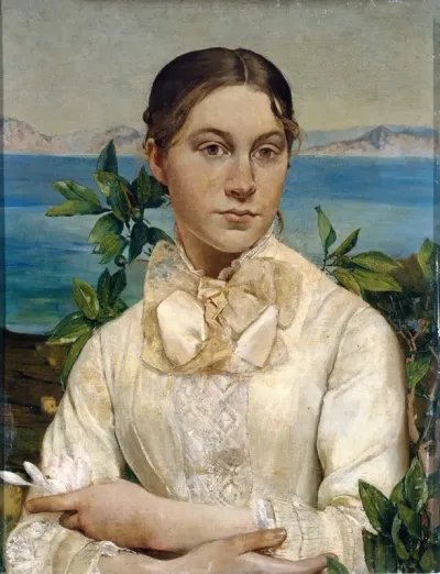 Portrait De Noemi Renan A Dix Sept Ans