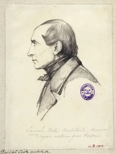 Portrait De Pascal Coste Architecte 1787 1879