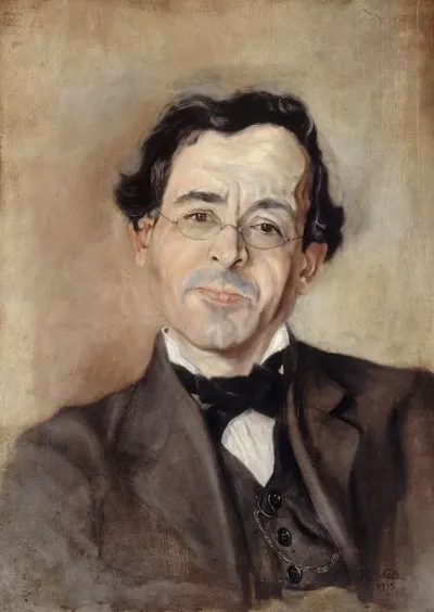Portrait De Paul Leautaud 1872 1956 Ecrivain Et Chroniqueur