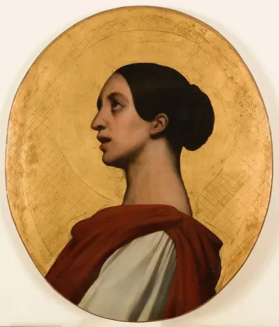 Portrait De Pauline Viardot En Sainte Cecile