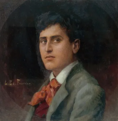 Portrait De Rene Alexandre 1885 1946 Societaire De La Comedie Francaise Dans Le Role De Tascheron De La Brebis Perdue