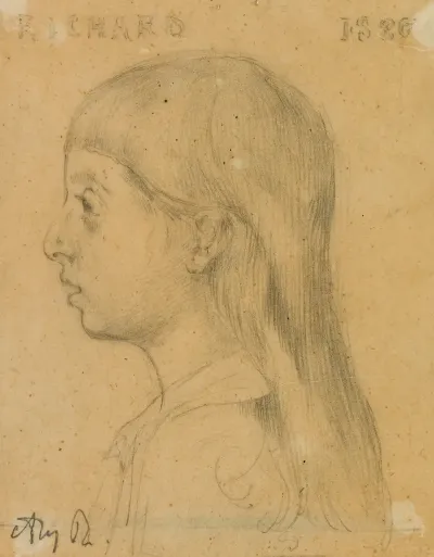 Portrait De Richard De Profil