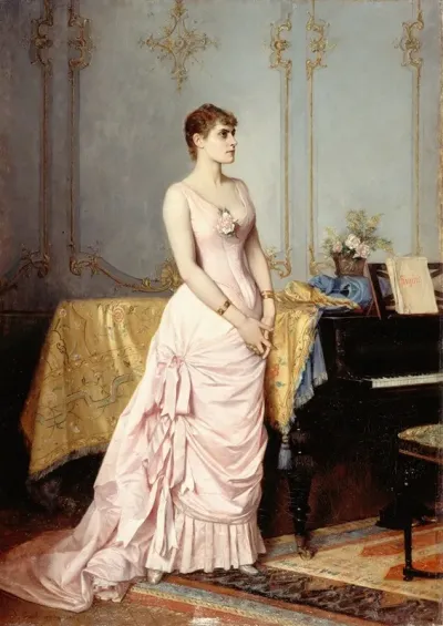 Portrait De Rose Caron 1857 1890 Chanteuse