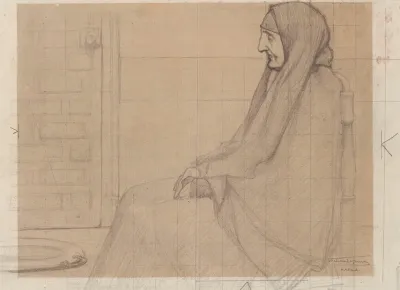 Portrait De Vieille Femme 3