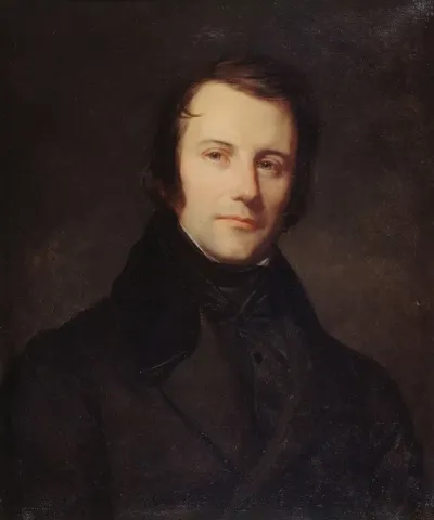 Portrait Dedgar Quinet 1803 1875 Litterateur Et Homme Politique