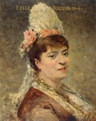 Portrait Dedile Riquer