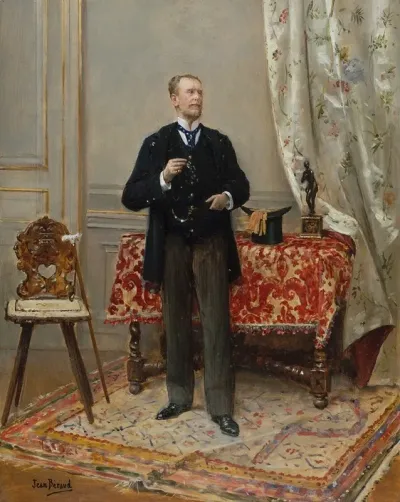 Portrait Dedmond Taigny 1828 1906 Historien Et Collectionneur