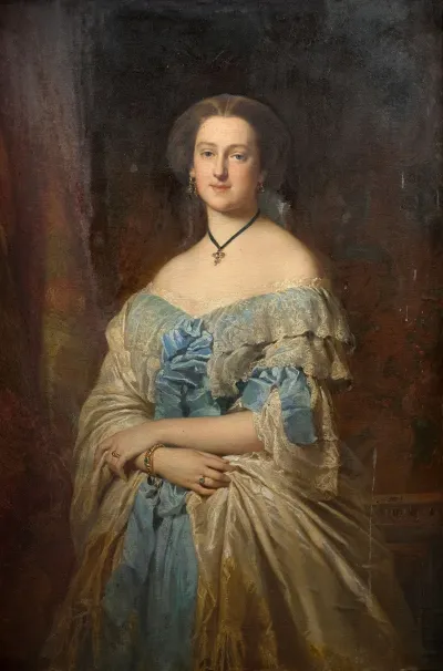 Portrait Delisabeth De Flavigny Marquise De La Grange