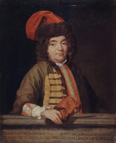 Portrait Demmanuel De Coulanges 1633 1716 Epistolier Et Chansonnier
