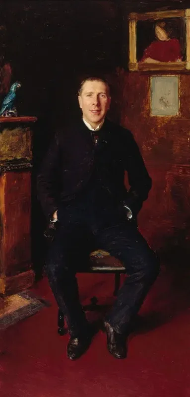 Portrait Dernest Coquelin Dit Coquelin Cadet 1848 1909 Societaire De La Comedie Francaise