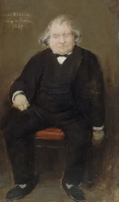 Portrait Dernest Renan 1823 1892 Philosophe