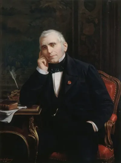 Portrait Deugene Scribe 1791 1861 Auteur Dramatique