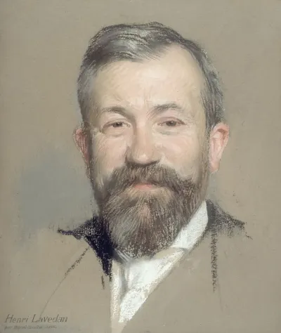 Portrait Dhenri Lavedan Homme De Lettres Et Auteur Dramatique 1859 1940